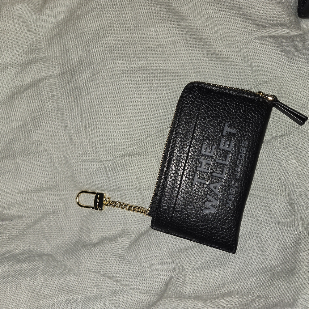 Black Leather Marc Jacobs Card Holder